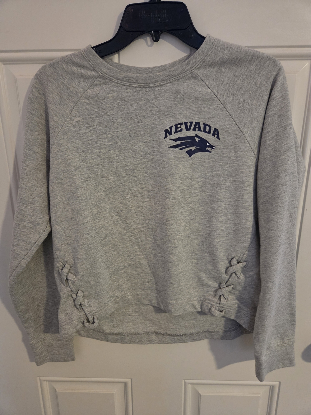 Women's Nevada Wolf Pack Grey Lightweight Sweatshirt
